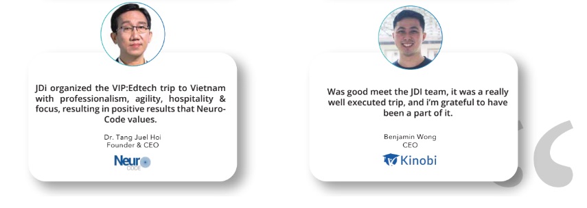 VIP Testimonial Startup edtech JDI Launch 2
