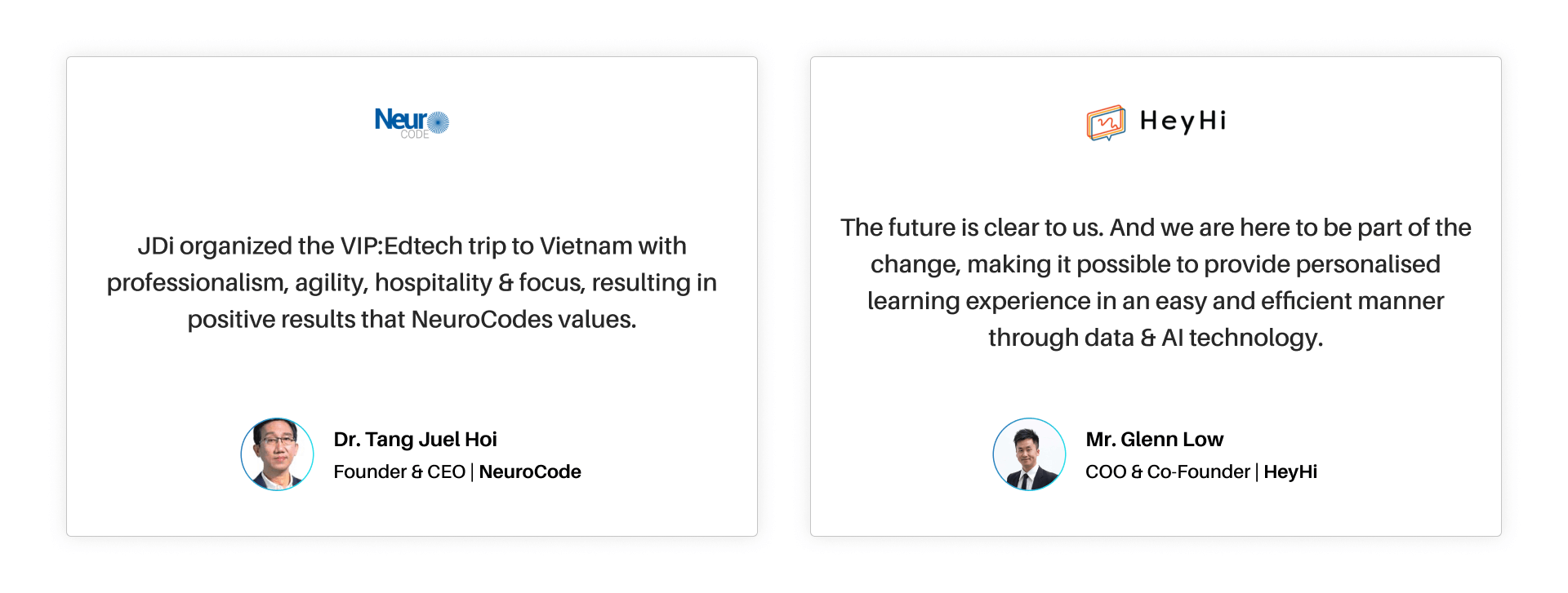 VIP EdTech Testimonial Singapore Delegation 2