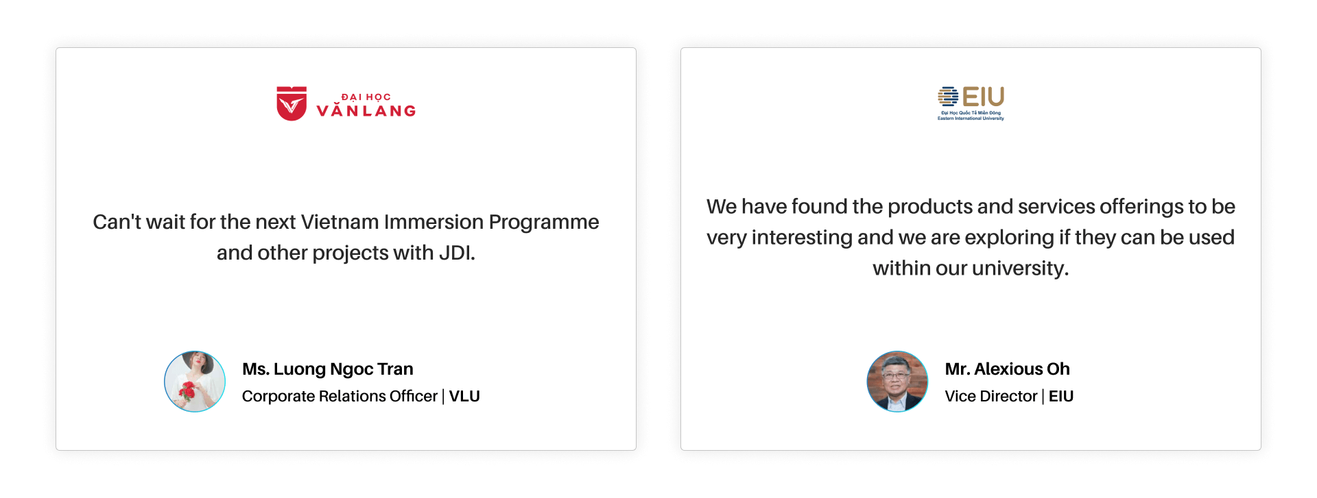 VIP EdTech Testimonial Vietnam Educational Institution 2