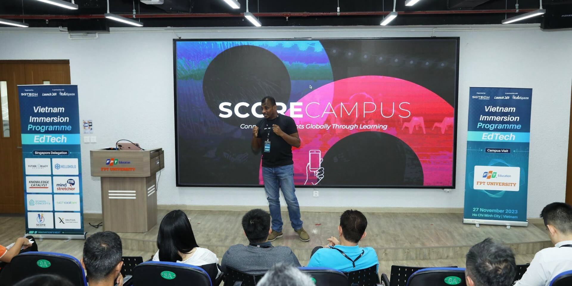 Score Campus introducing their motivational camp programs  (Photo: JDI)