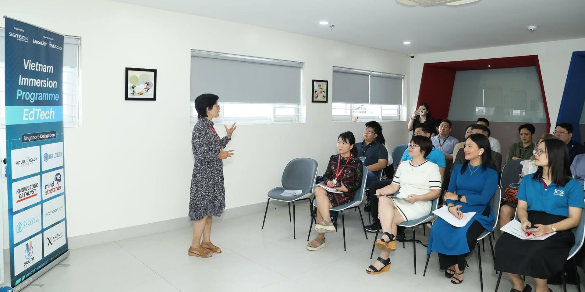 A welcome speech by ICS’s Dean (Photo: JDI)