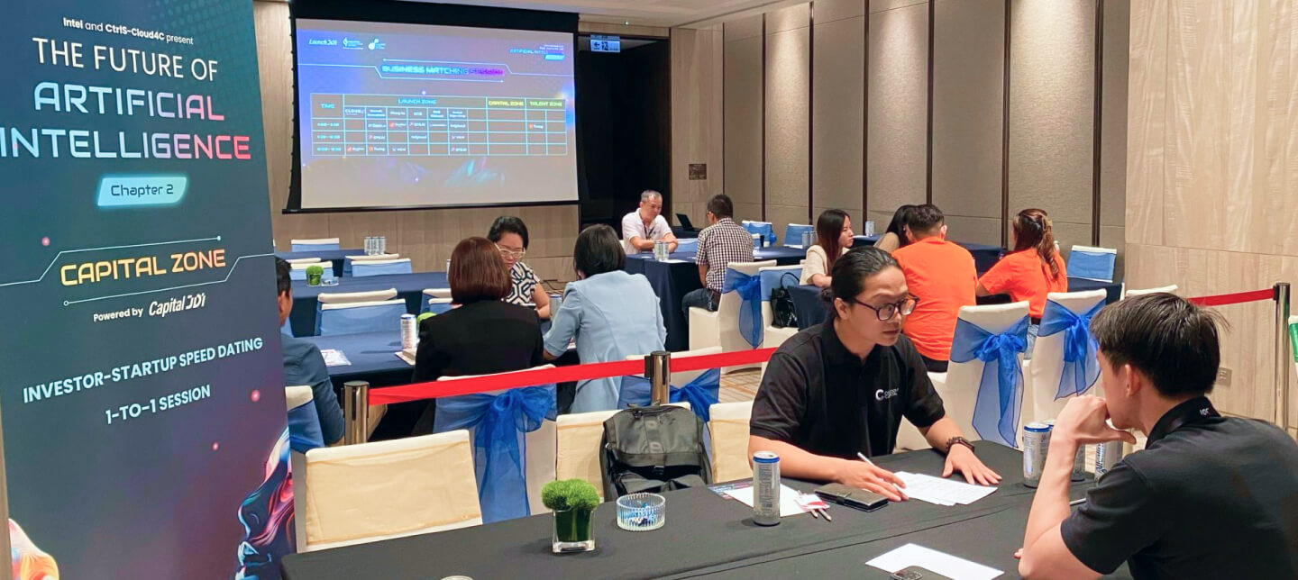 Attendees engaging in Business Matching sessions at the event (Photo: JDI)