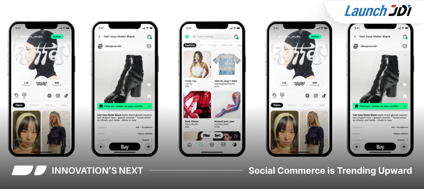 Social commerce is trending upward