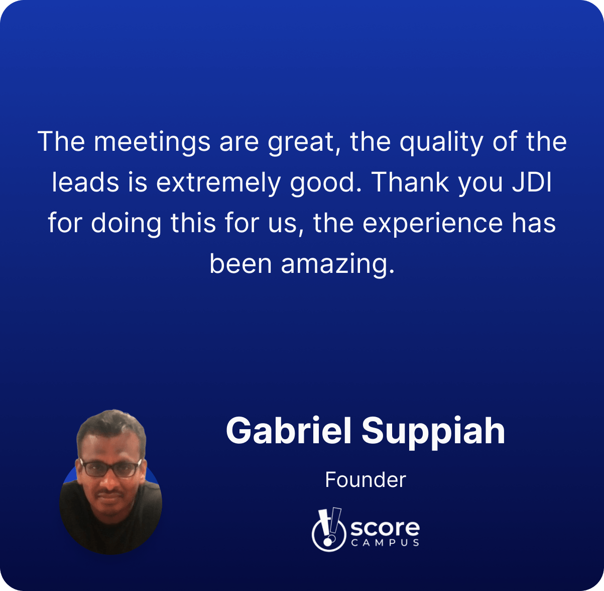 Launch JDI_ScoreCampus