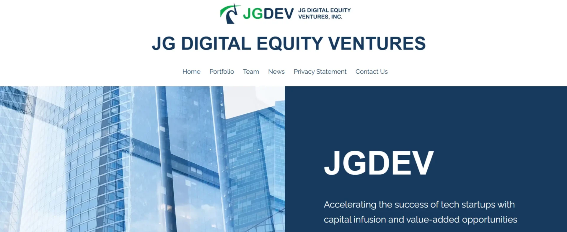JG Digital Equity Ventures (JGDEV)