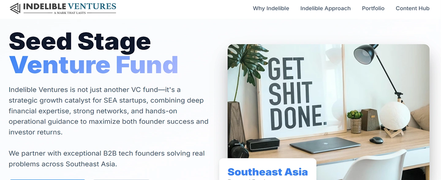 Indelible Ventures venture capital Malaysia
